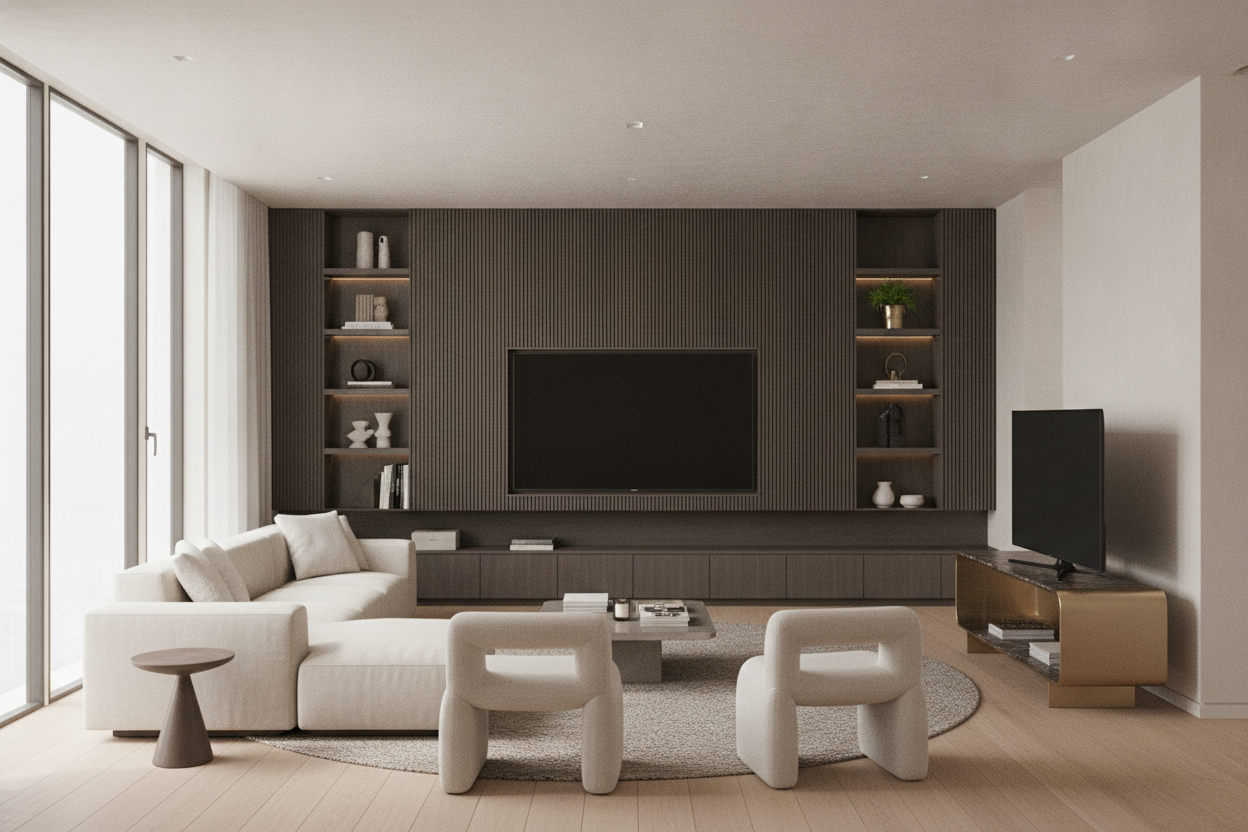 Custom Built-In vs. a Designer TV Unit: Which Actually Looks Better?