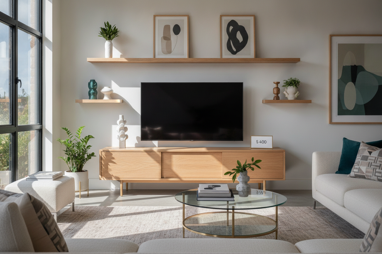 The $400 Rule: How Much is T.V Stand Furniture Actually Worth?