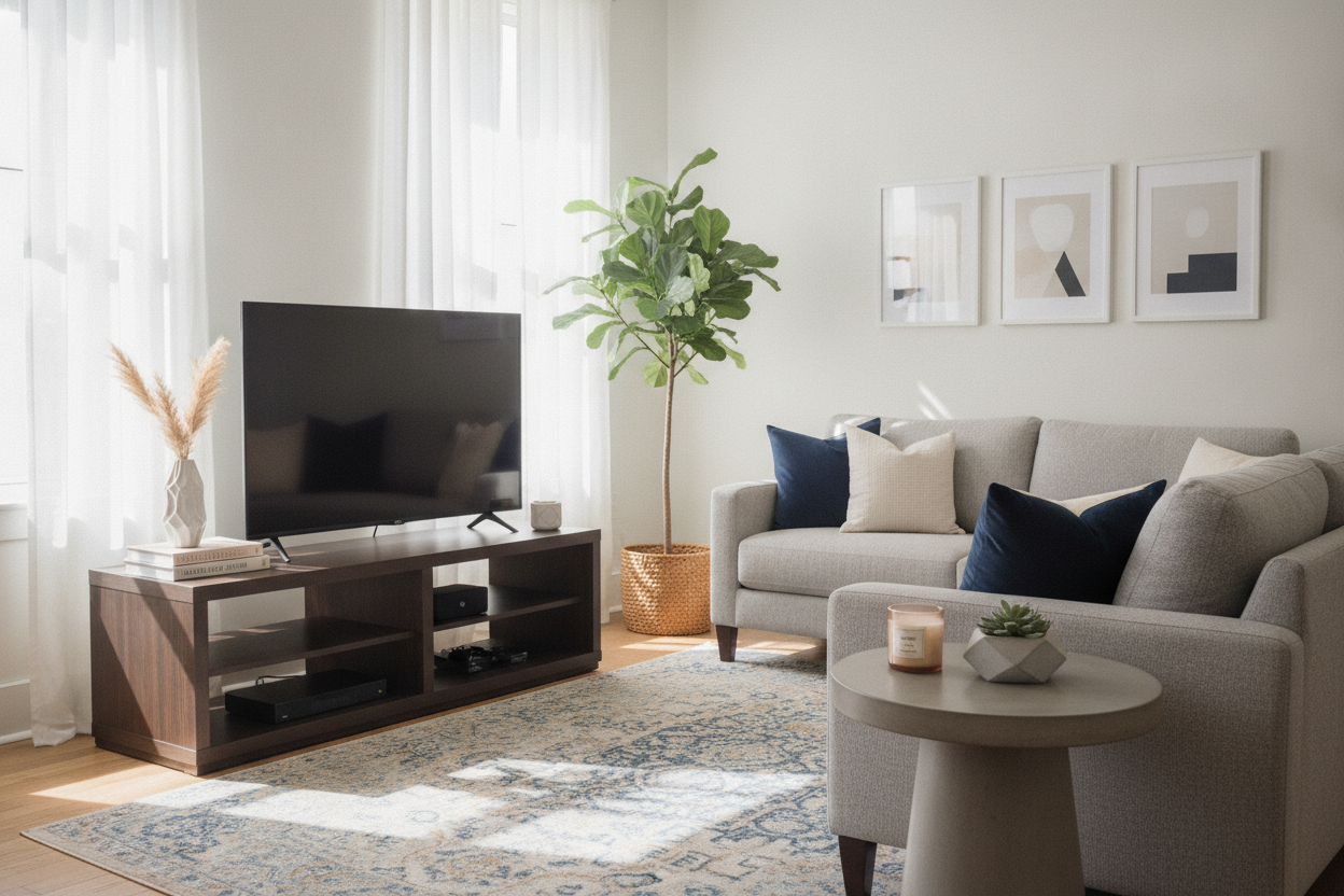 Your Small TV Stand at Walmart Is Probably Too Low