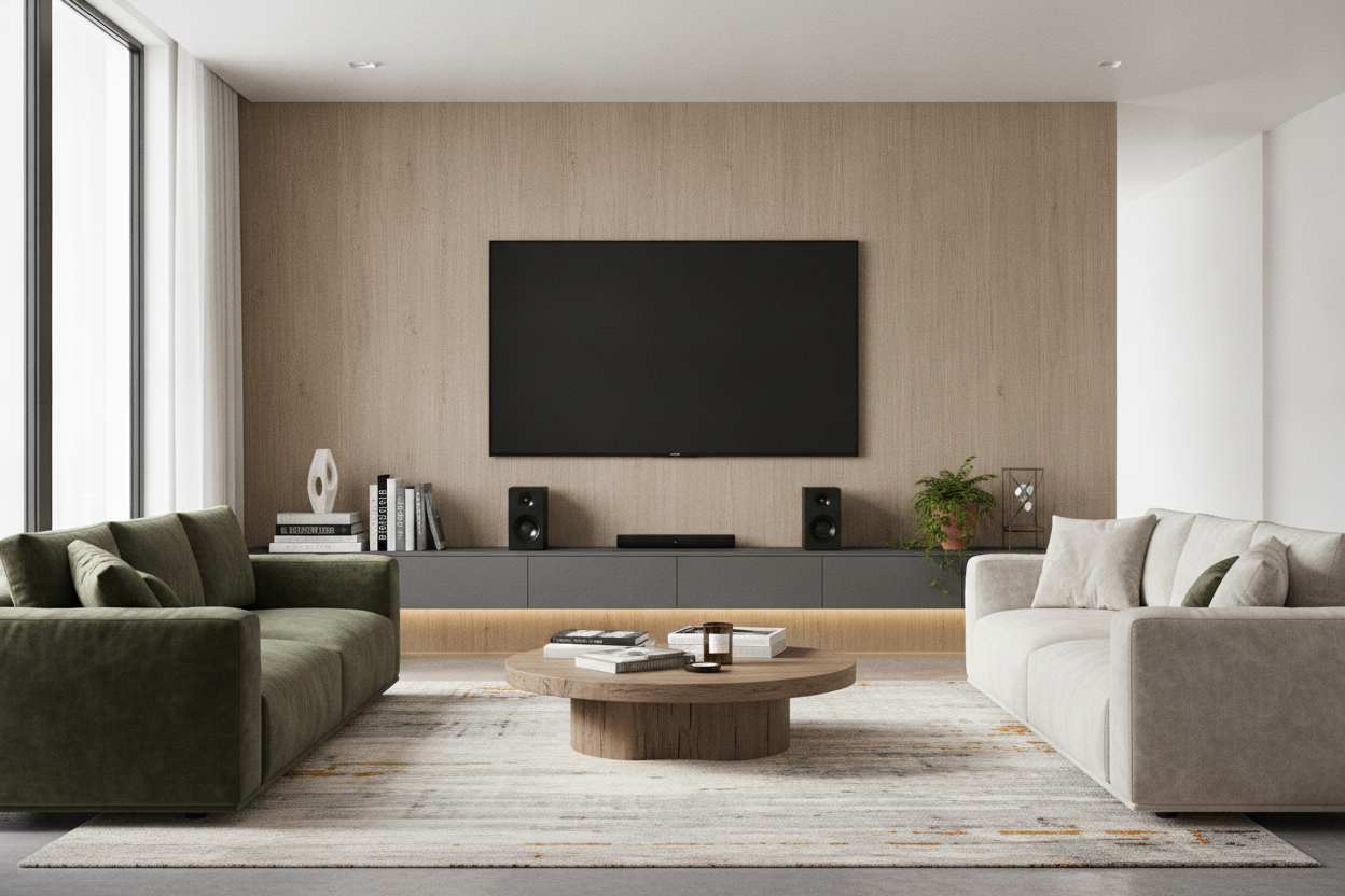 3 Rules for Styling That 82 Inch TV Stand Costco Sells