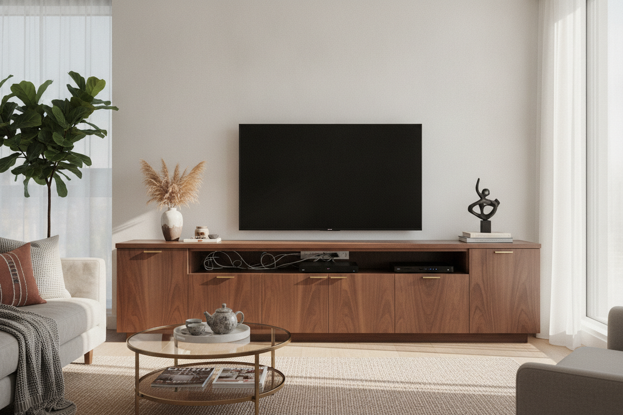 Why I Bought a Real Cabinet for LED TV to Hide My Tech Mess