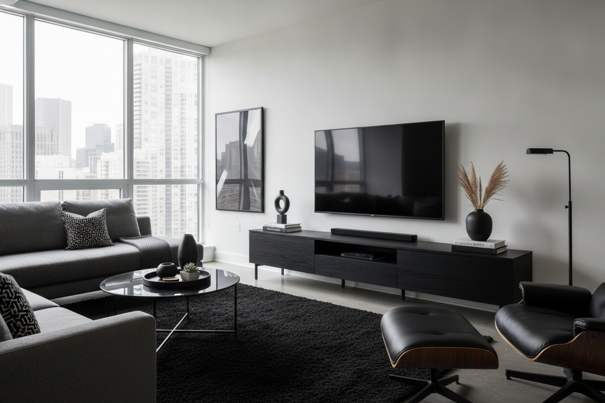 Stop Fighting the Tech: Why You Need a Black Television Stand
