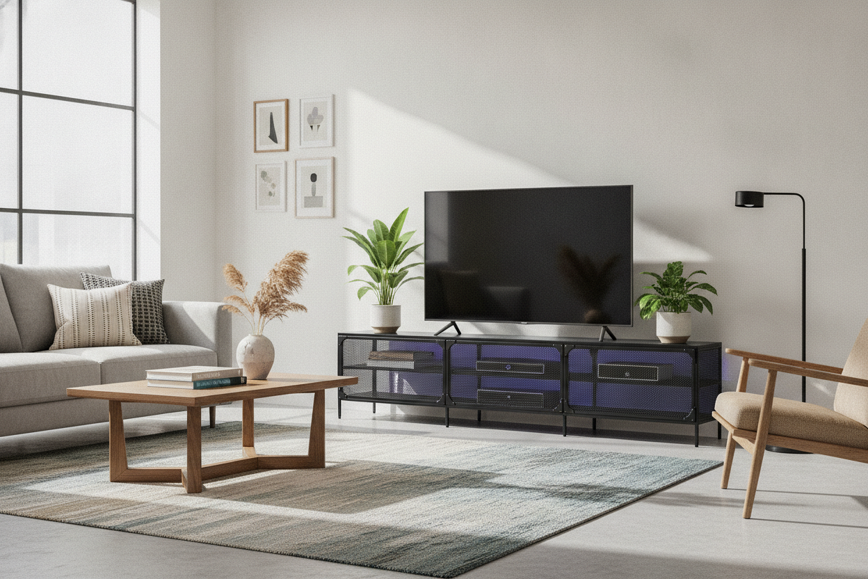Your Tech Is Suffocating (Why I Bought a Mesh Door TV Stand)