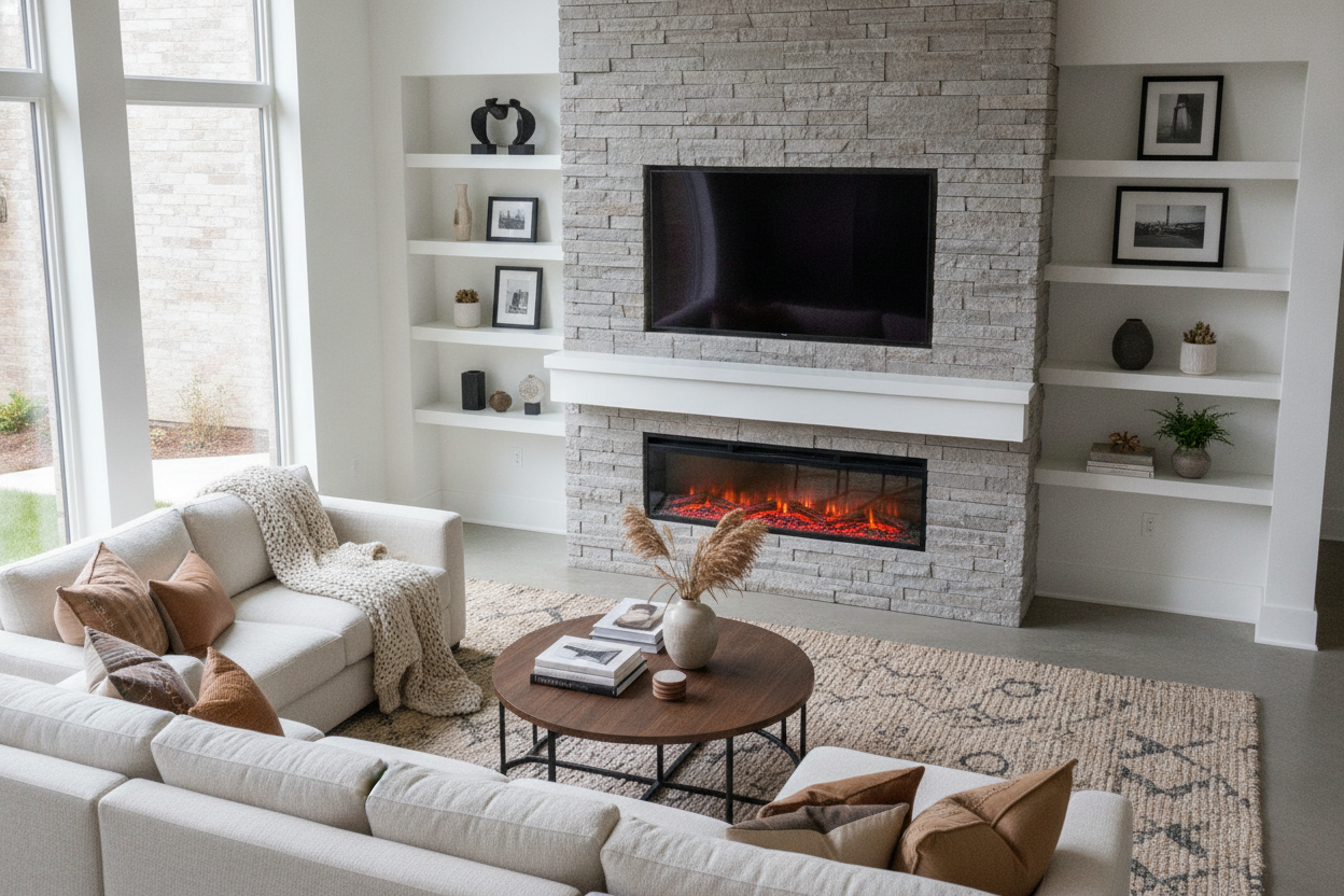 I Wanted a Hearth, So I Bought a Chimney TV Stand