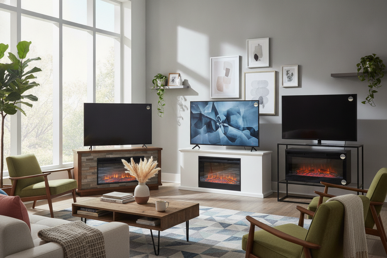 I Hunted the Fireplace TV Stands Clearance Section (So You Don't Have To)