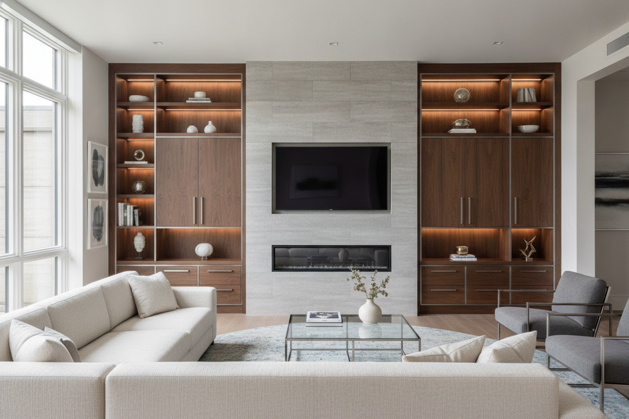 The Cord Dilemma: Storage Solutions TV Over Fireplace Setups Need