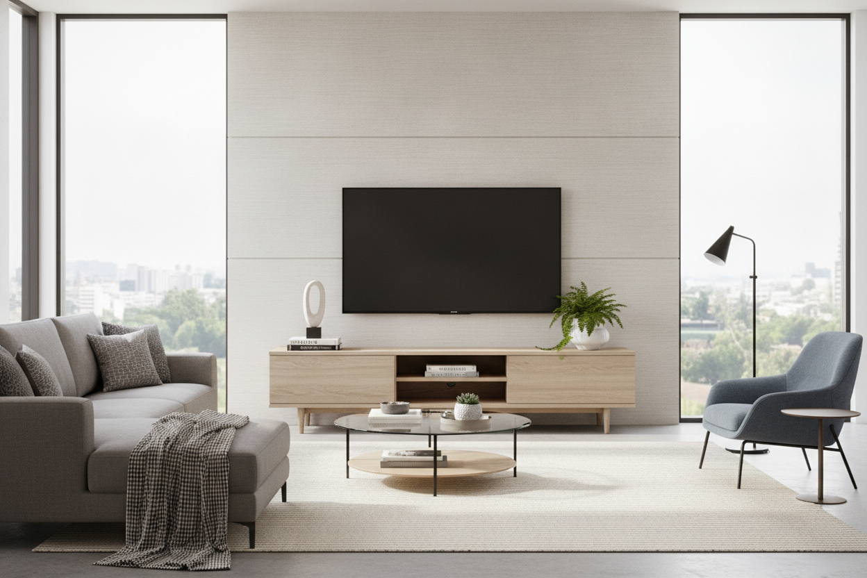 My Annoying Wall Required a TV Stand 59 Inch Wide (Here's What I Found)