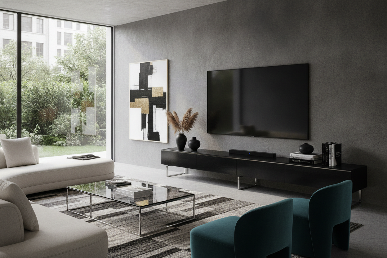 Embrace the Void: Why I Bought a Black TV Stand for 85 Inch TV