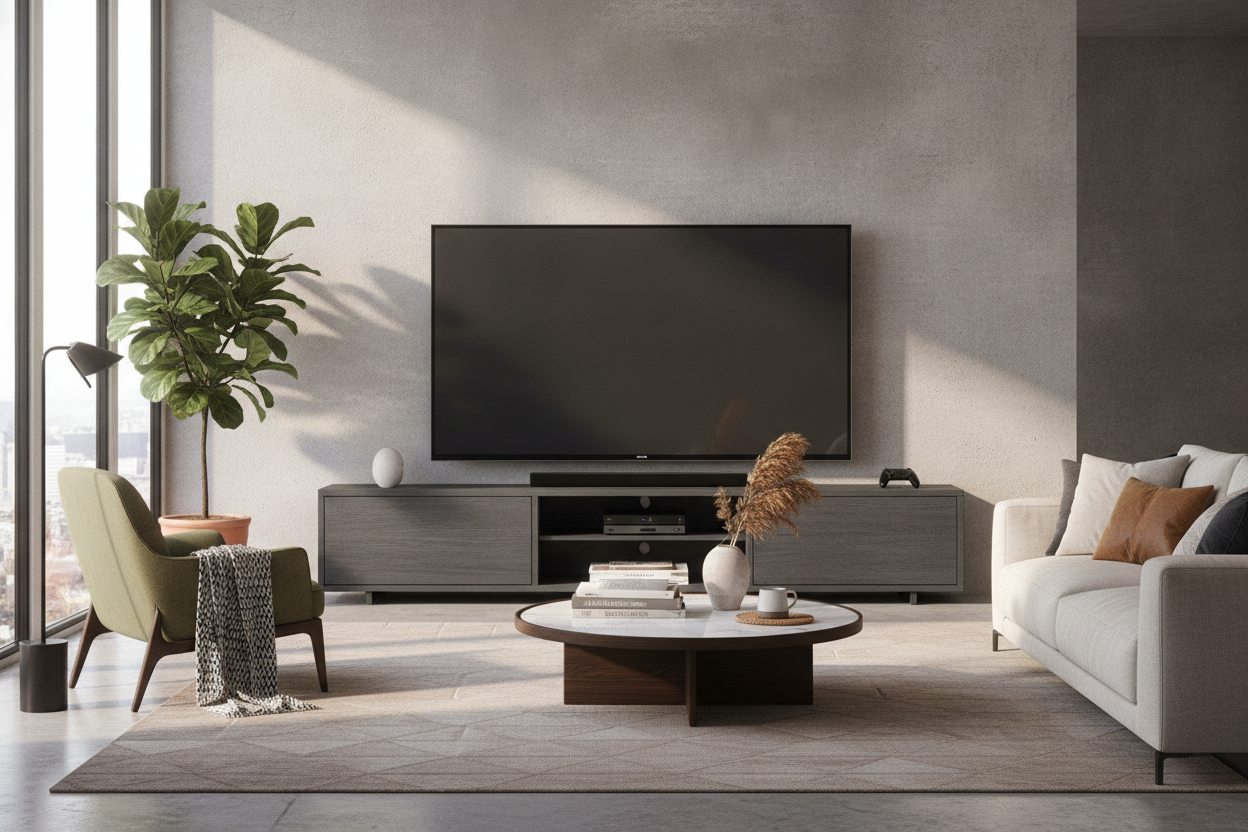 I Trusted My Massive Screen to the Hedy TV Stand (Here's What Happened)