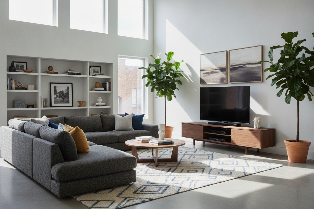 Got a Deep Sectional? You Need a 33 Inch Height TV Stand