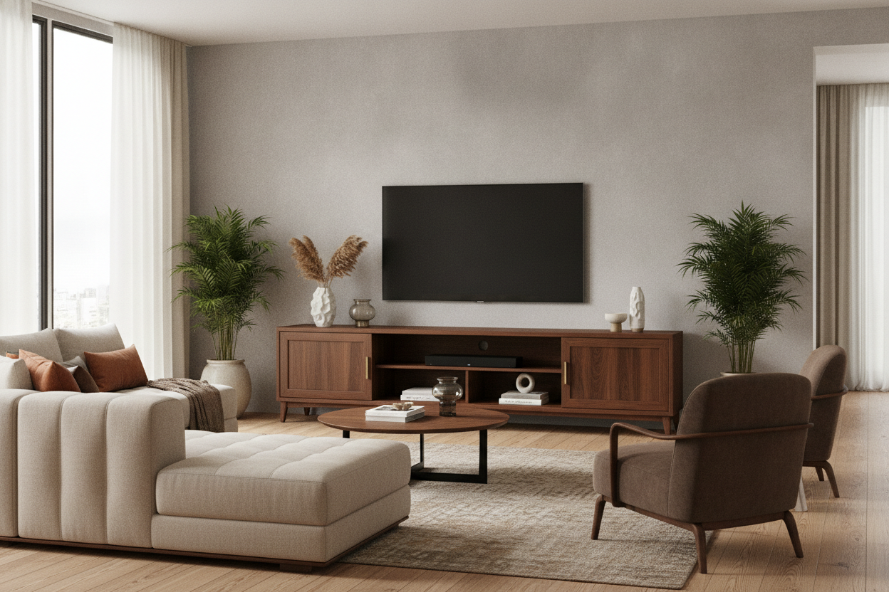 Your Console is Too Small: The Case for a Brown 60 Inch TV Stand