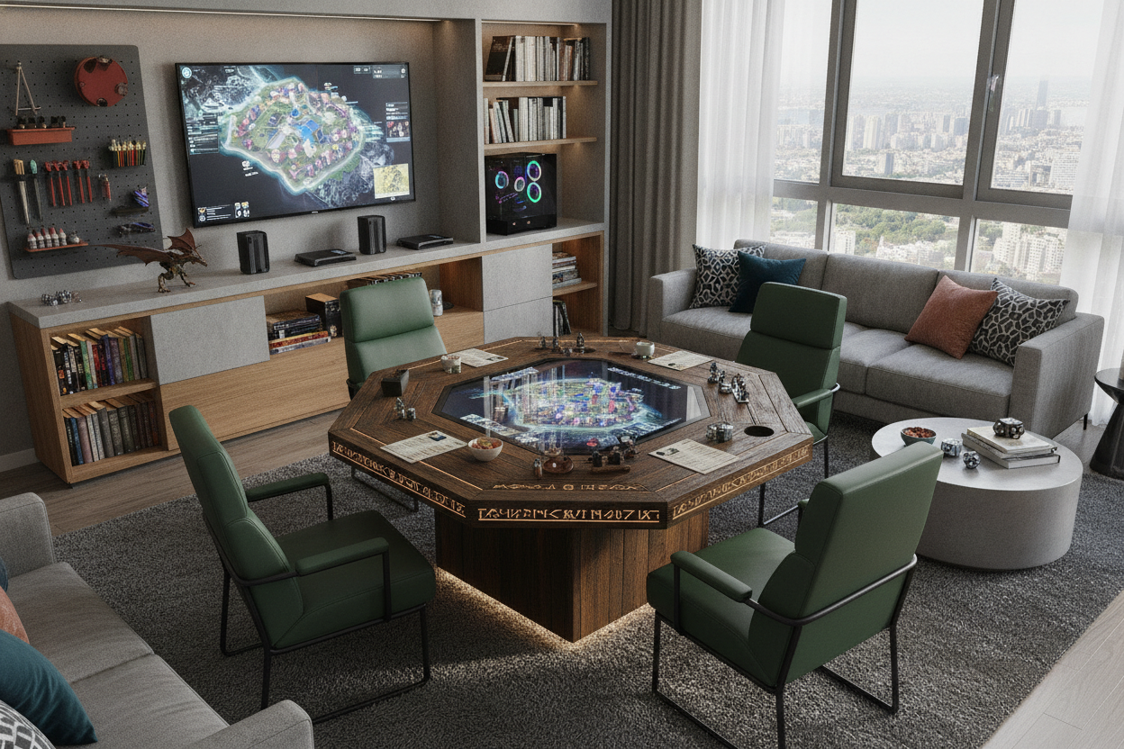 My D&D Group Chipped In for a Table With TV (Was It Worth It?)