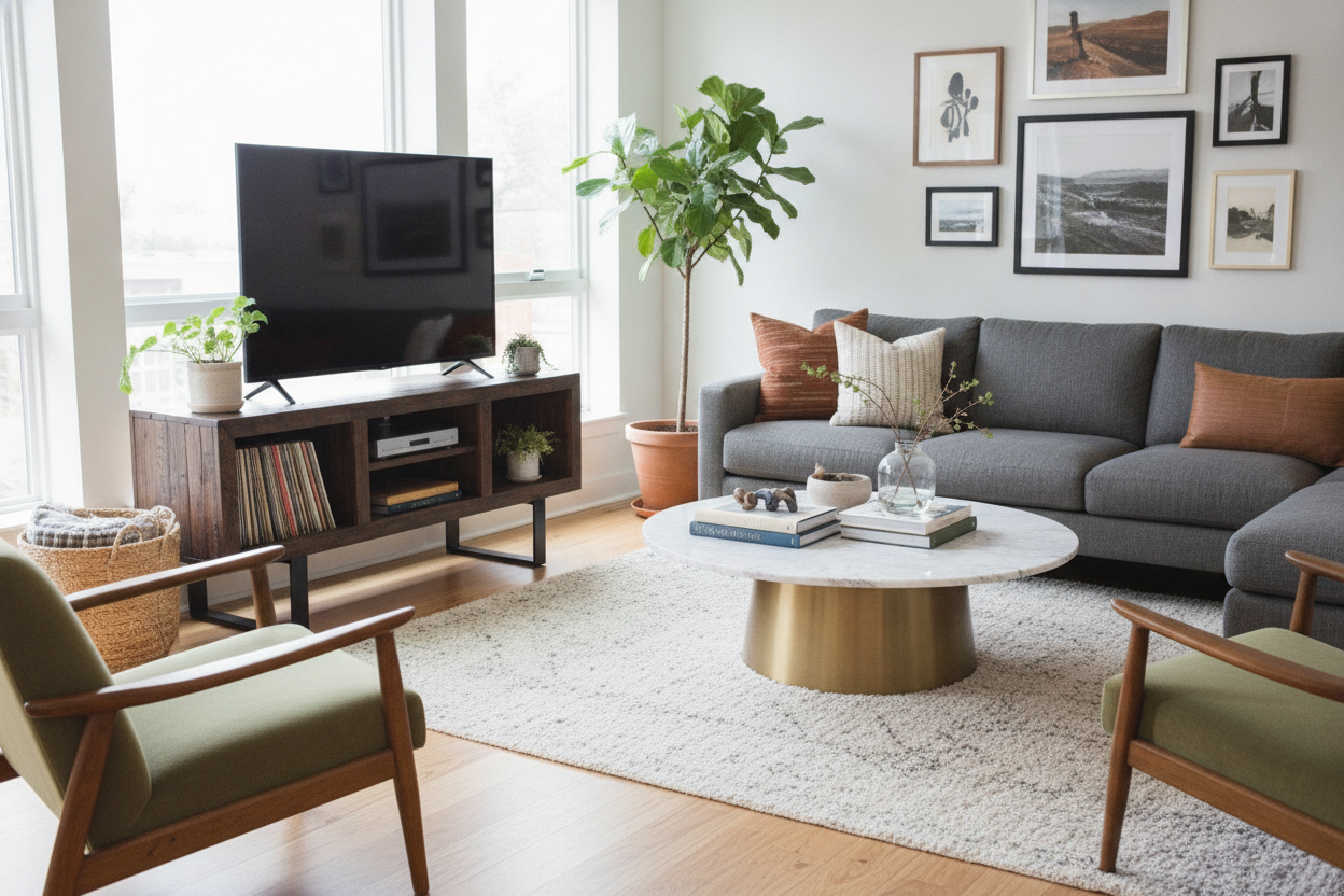 Should Coffee Table and TV Stand Match? The Rule I Follow