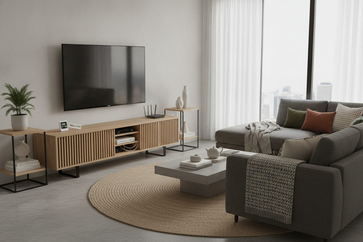 Your Router Is Baking Because You Bought the Wrong Type of TV Stand