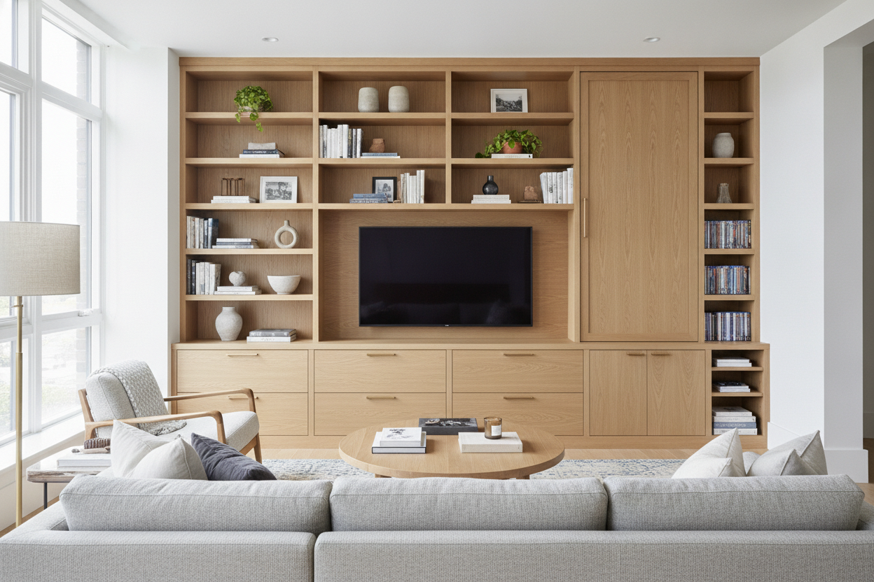 Stop Buying Minimalist Stands—You Need a TV Storage Unit