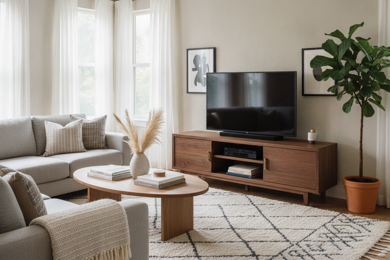 Why I Splurged on a Room and Board Media Console (And If I Regret It)