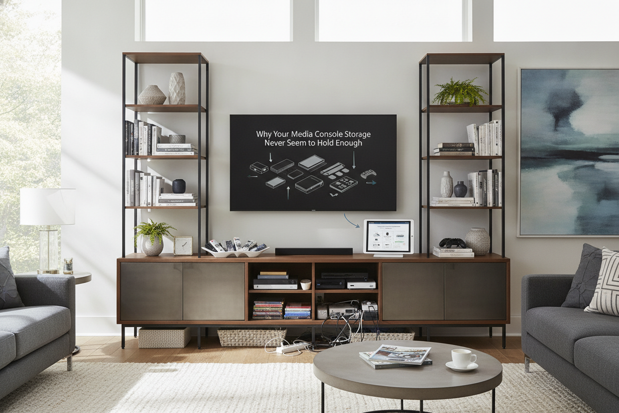 Why Your Media Console Storage Never Seems to Hold Enough