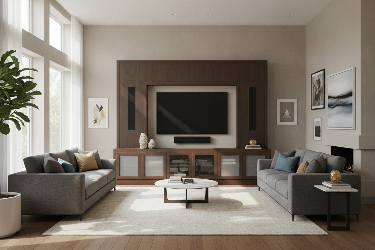 Your Giant TV Looks Ridiculous Without an 85 Media Console