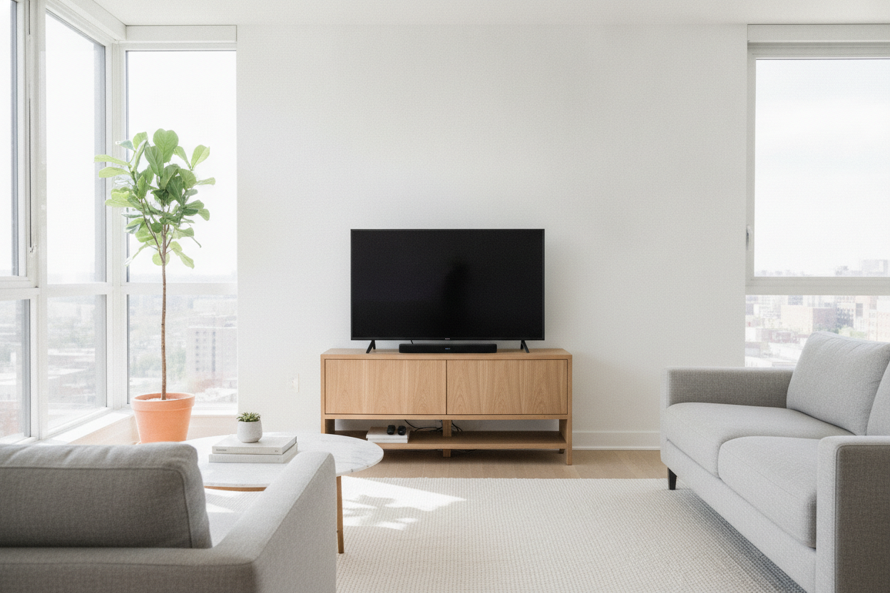 Why I Downsized to a Small TV Console (And Got My Floor Space Back)