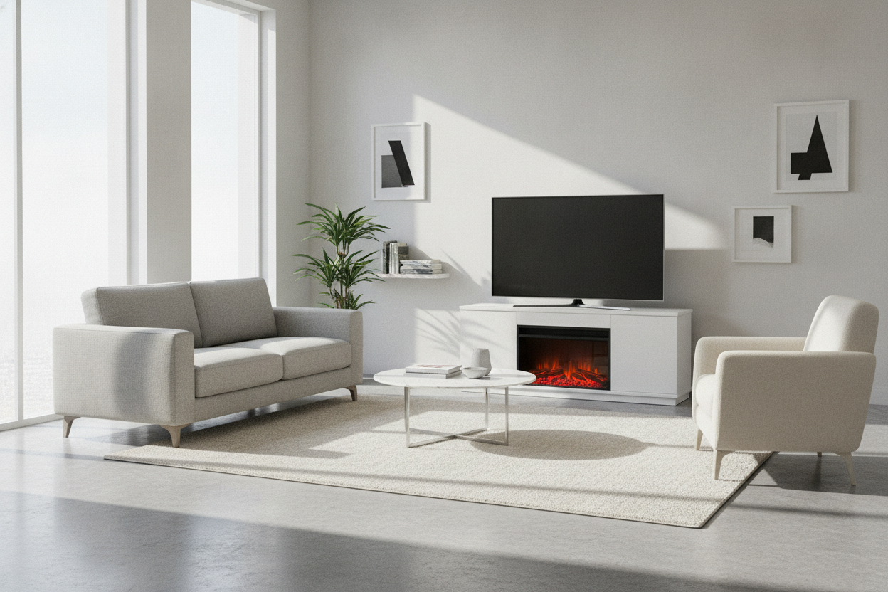 Why I Downsized to a 54 Fireplace TV Stand (And You Should Too)