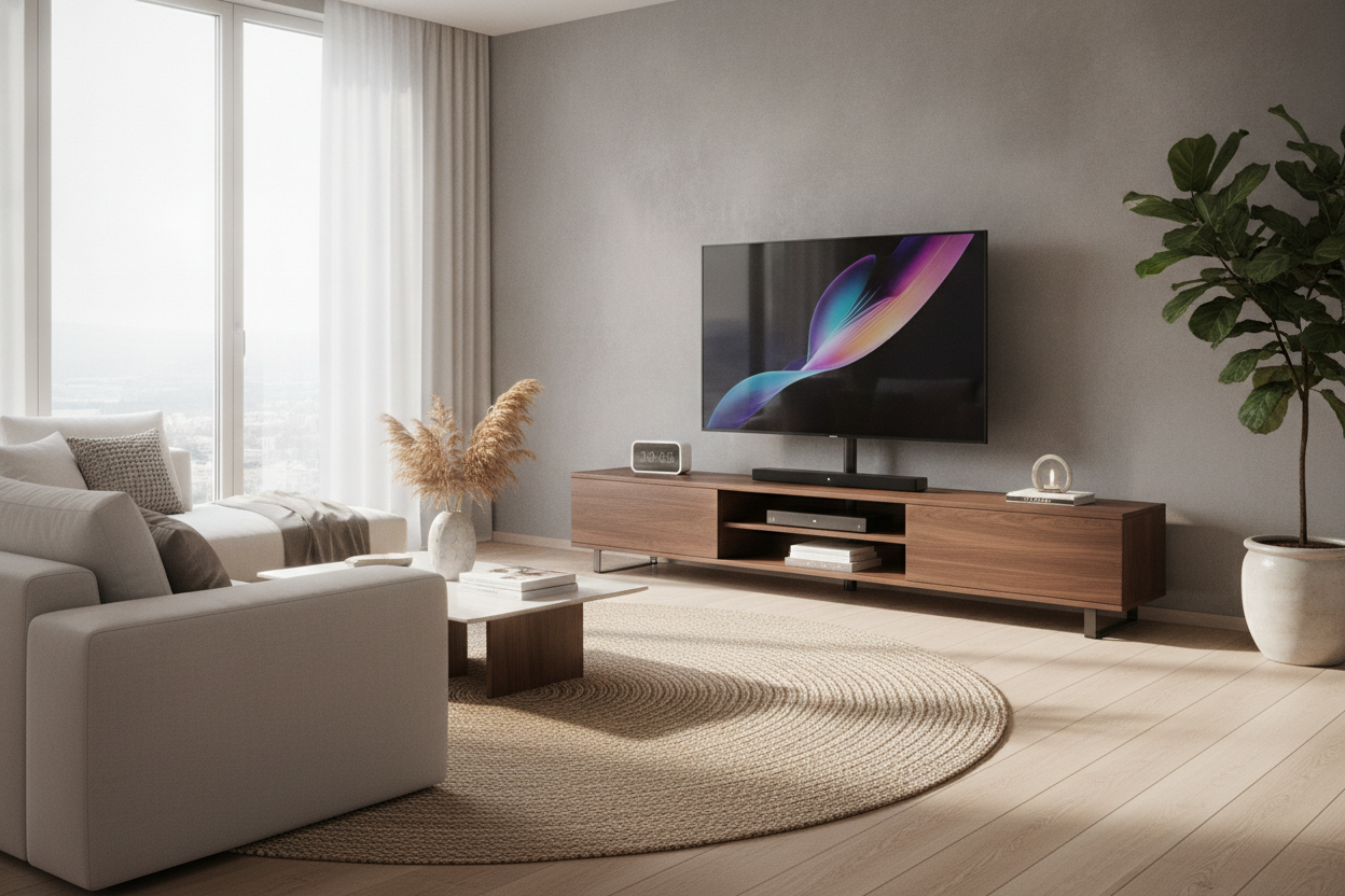 Your Paper-Thin TV Demands a Better TV Stand for Flatscreen
