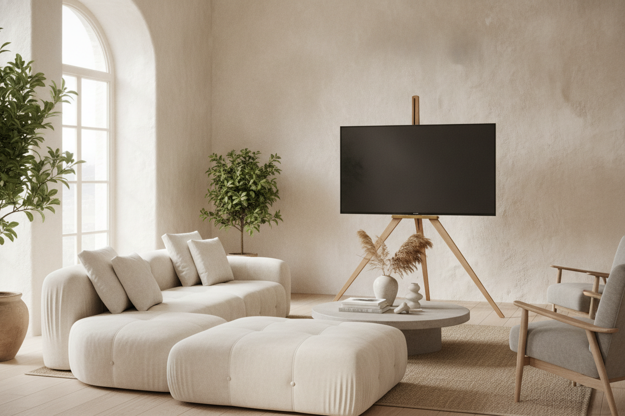 Plaster Walls? Why You Need an Easel Television Stand Instead