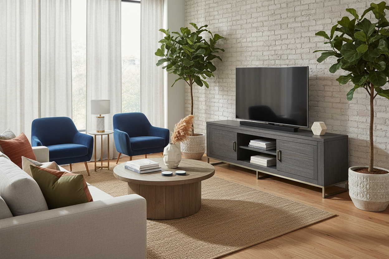 Why I'm Surprisingly Obsessed With Rooms To Go Furniture TV Stands
