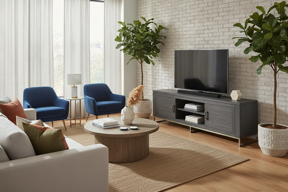 Why I'm Surprisingly Obsessed With Rooms To Go Furniture TV Stands