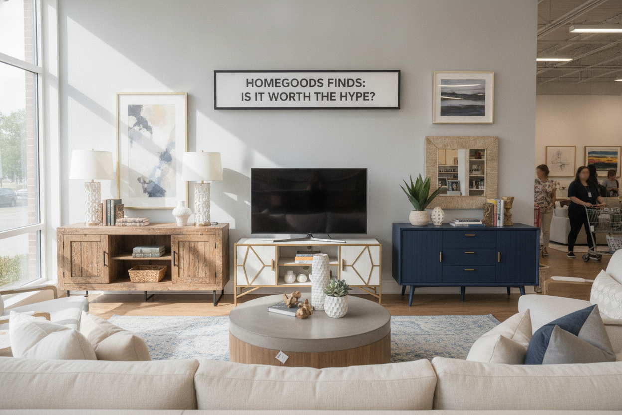 Is a TV Stand HomeGoods Find Actually Worth the Hype?