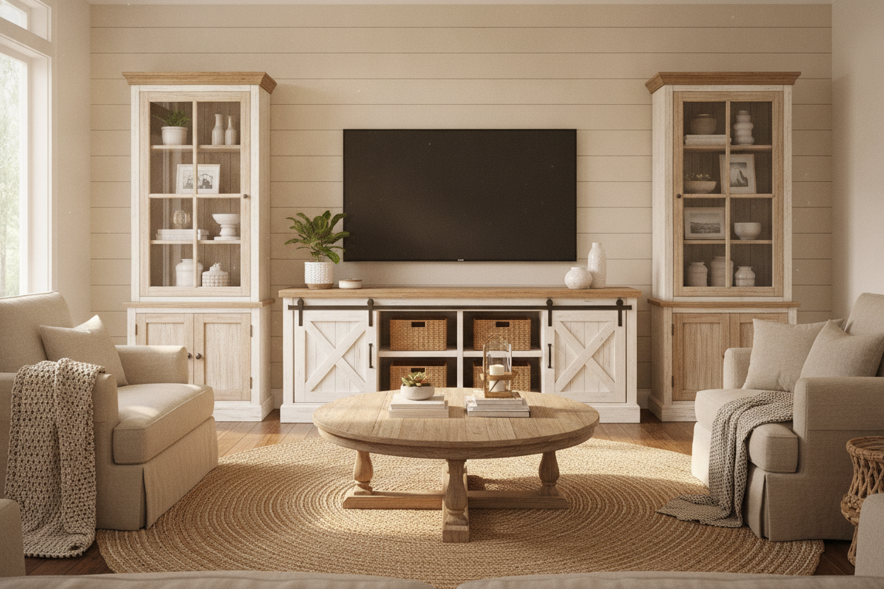 I Didn't Expect to Love a Big Lots TV Stand (But Here We Are)