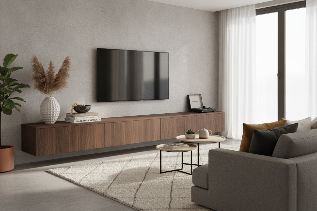Stop Leaving the Wall Blank: What to Put Under a Mounted TV