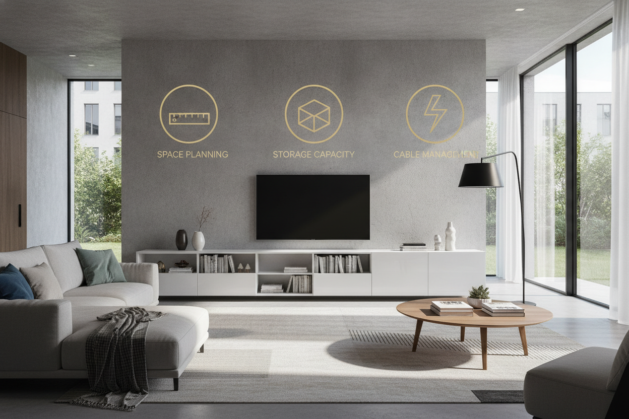 The 3 Golden Rules for Buying a 65 Inch TV Entertainment Unit