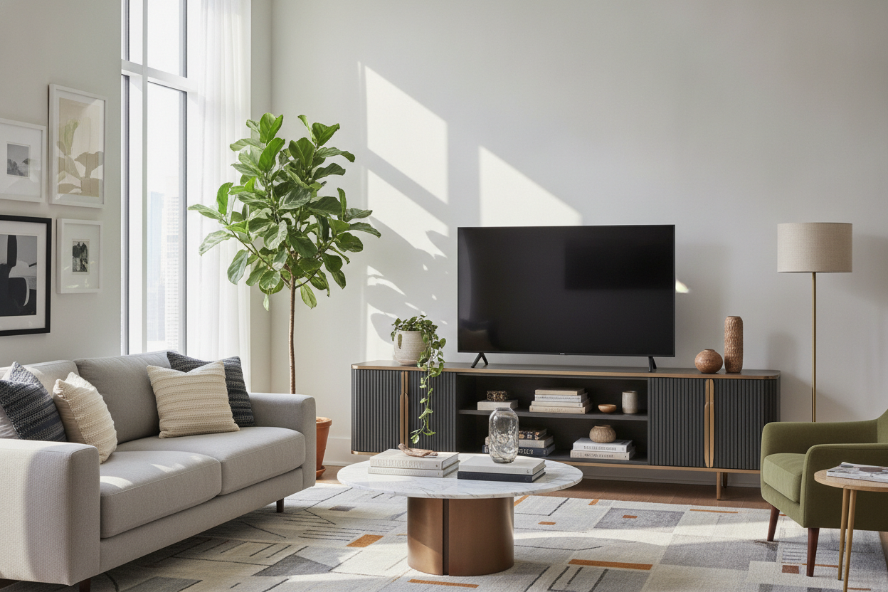 My Honest Review of the TV Stand Living Spaces Just Delivered