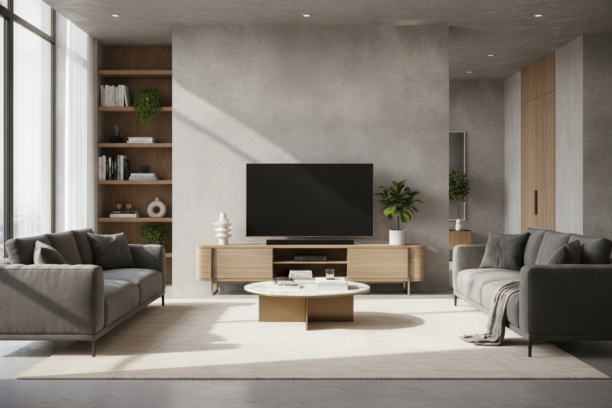 Why a 57 Inch Wide TV Stand is the Exact Proportion You're Missing