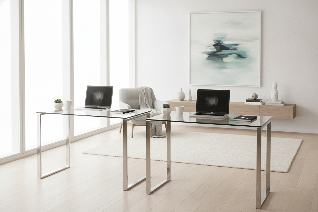 Are Glass Standing Desks Just Expensive Fingerprint Magnets?