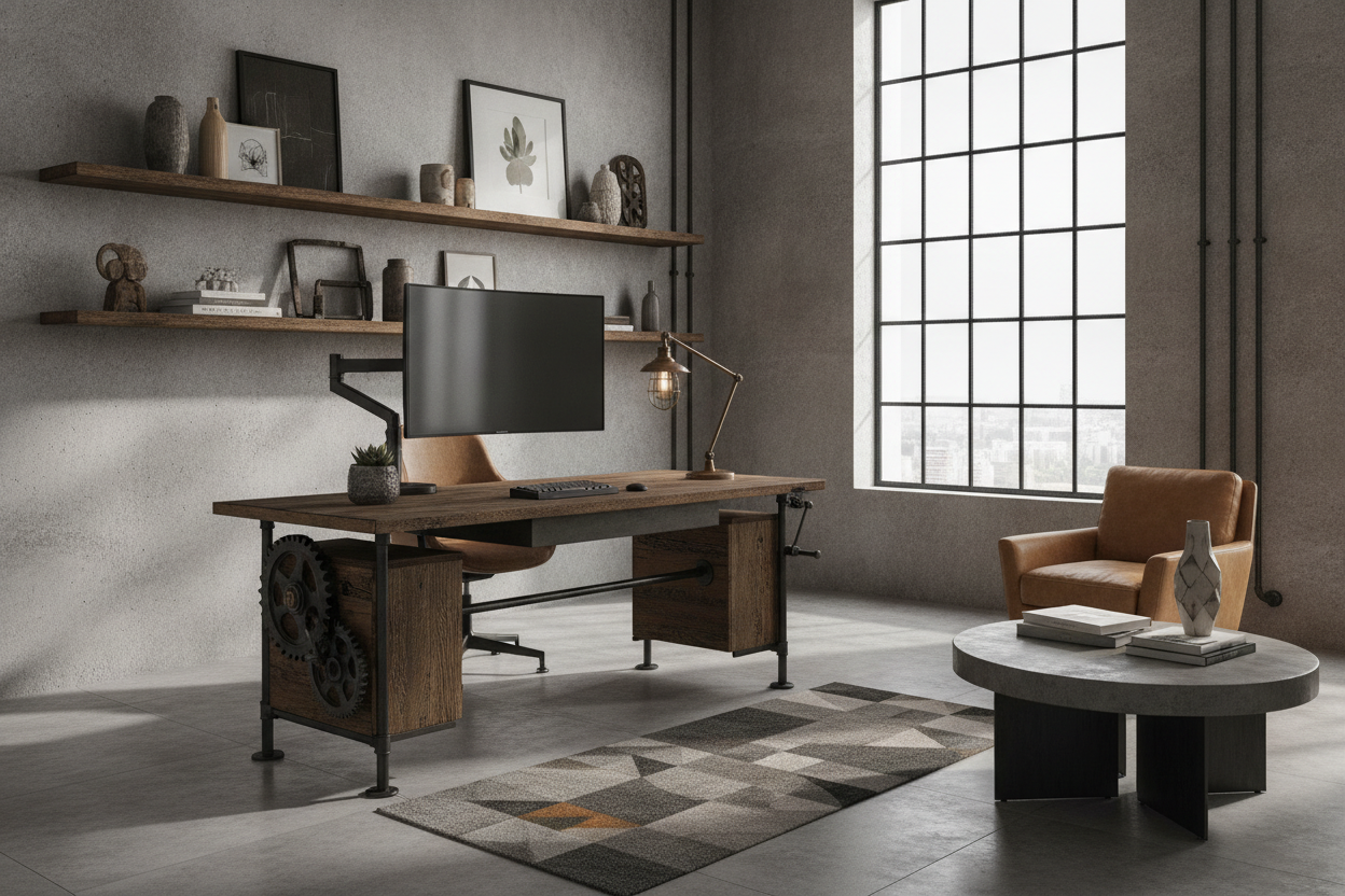 My Hunt for an Industrial Adjustable Standing Desk That Doesn't Look Cheap
