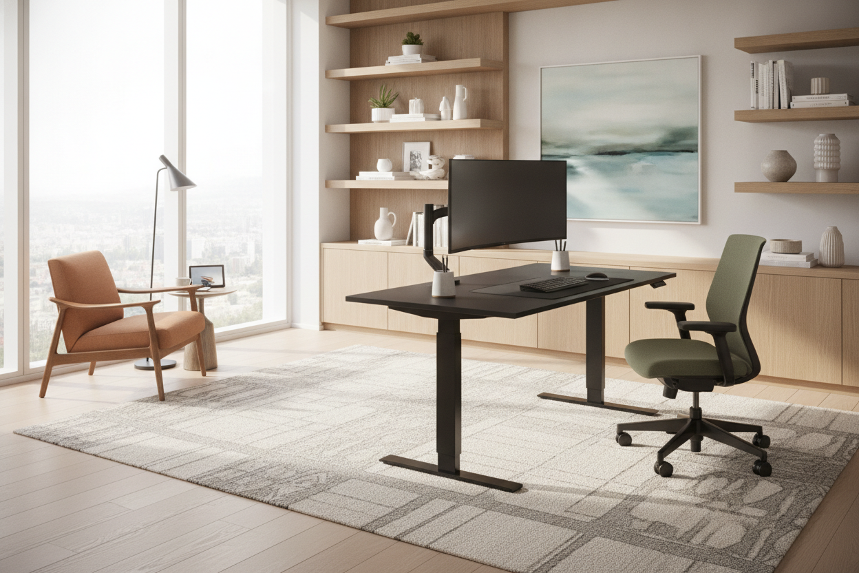 Is a Commercial Teknion Standing Desk Too Intense for Home Use?