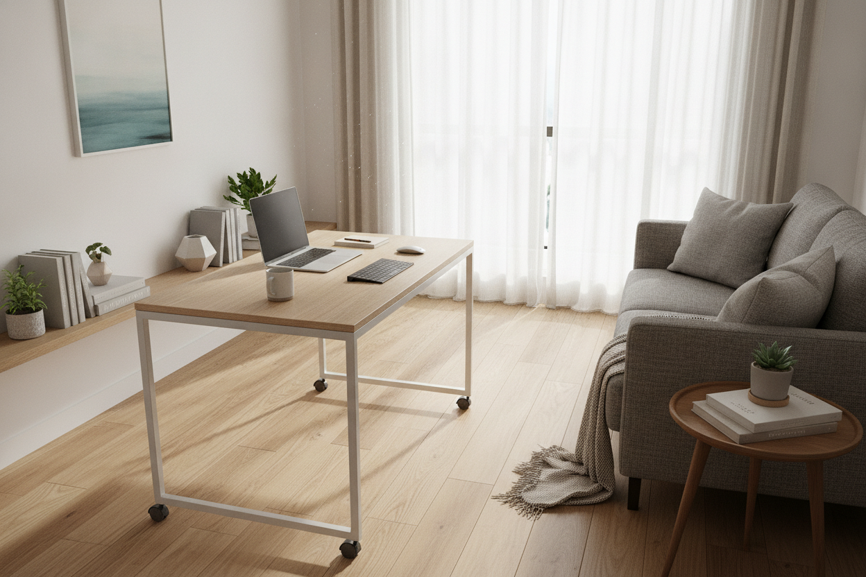 Why I Traded My Massive WFH Setup for a Portable Desk