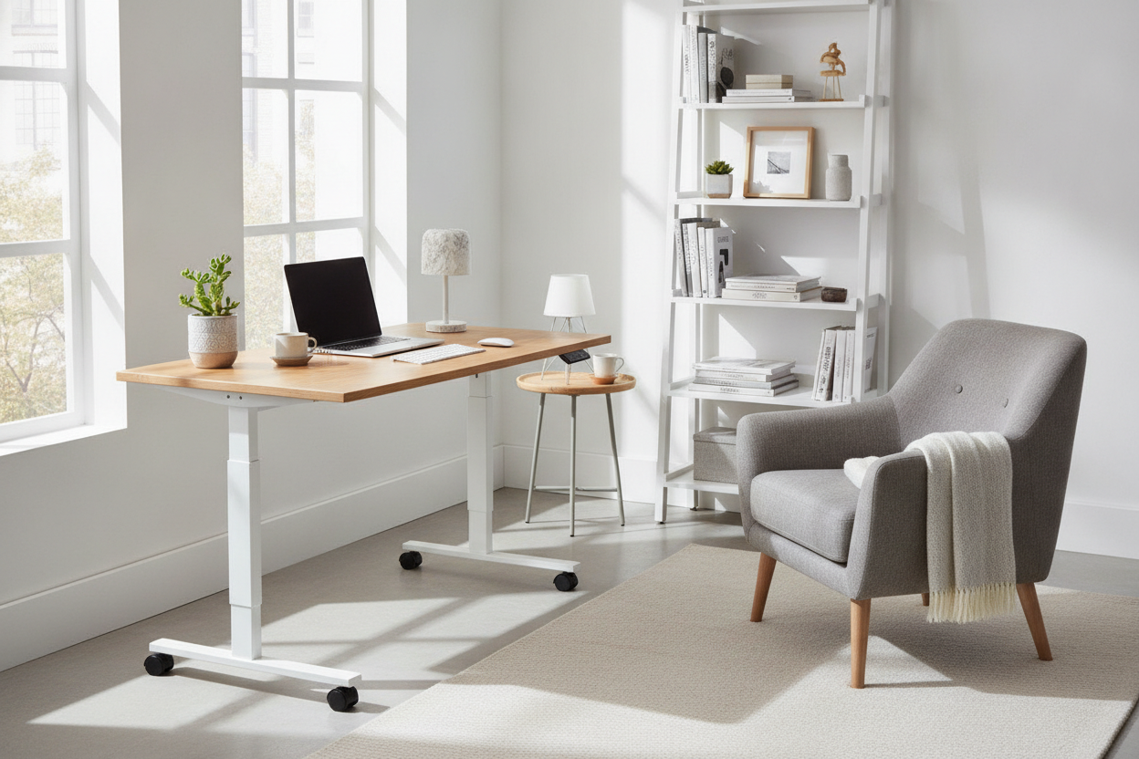 Can a Small Standing Desk on Wheels Actually Replace a Real Home Office?