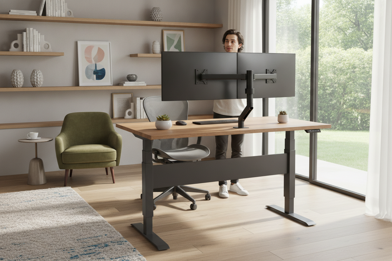 I Thought a Dual Motor Standing Desk Was Just an Upsell Scam