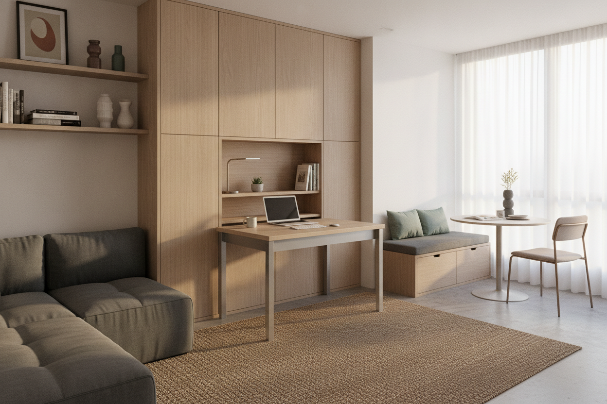How a Retractable Standing Desk Saved My Studio Apartment