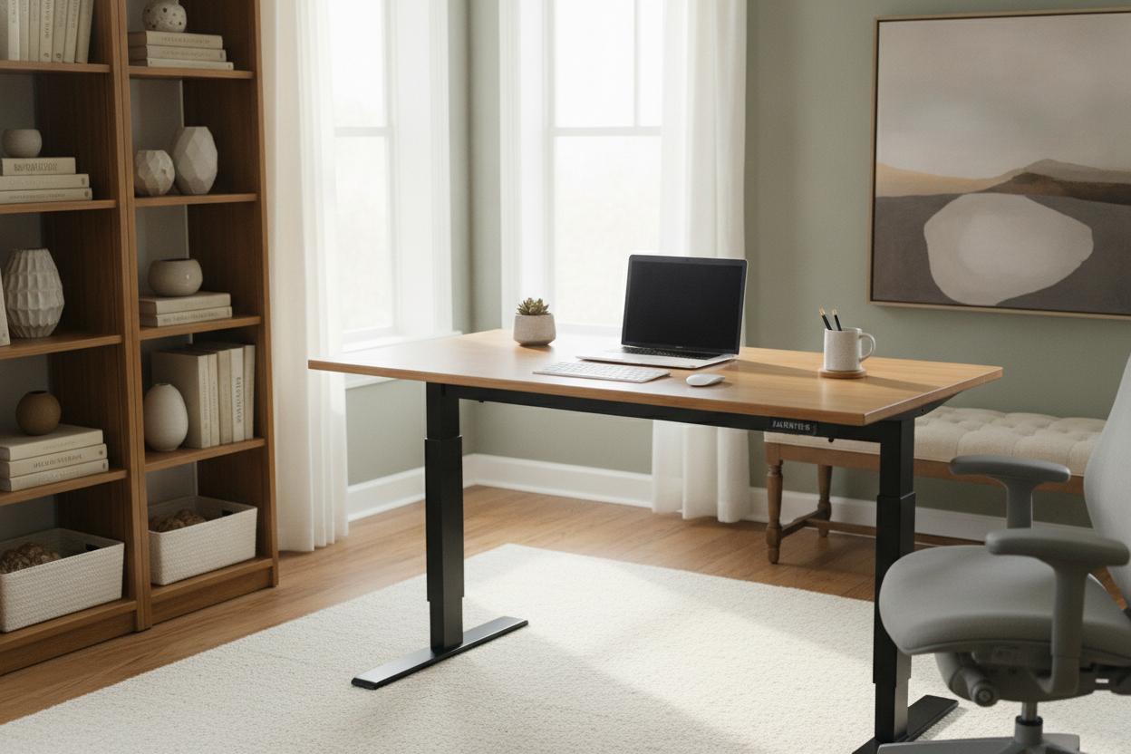 Why I Finally Caved and Bought the Jarvis Standing Desk Bamboo