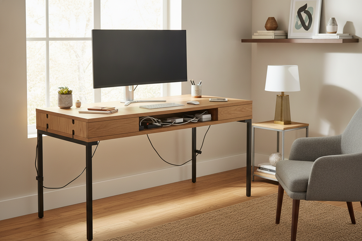 I Tried Every Hack Before Finally Buying Desks With Cable Management