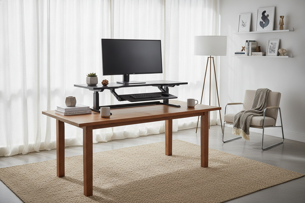 Don't Toss Your Good Table: Get an Adjustable Riser Desk Instead