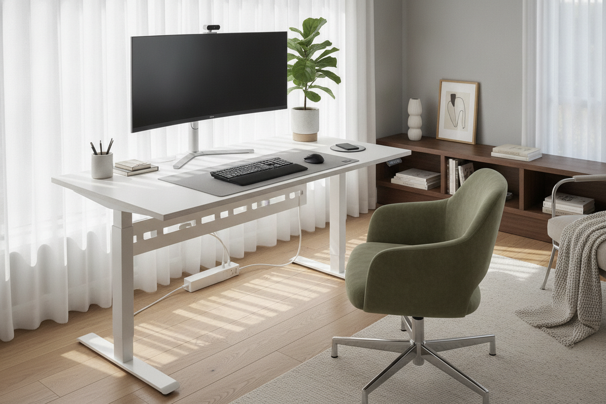 Why an Electric Desk With Wireless Charger Isn't Just a Gimmick