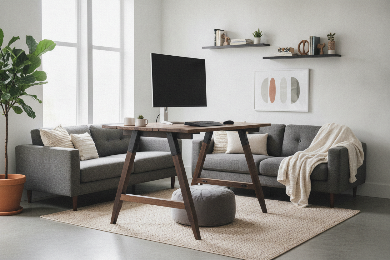 Taking Your Coffee Table to Standing Desk Height: A Reality Check