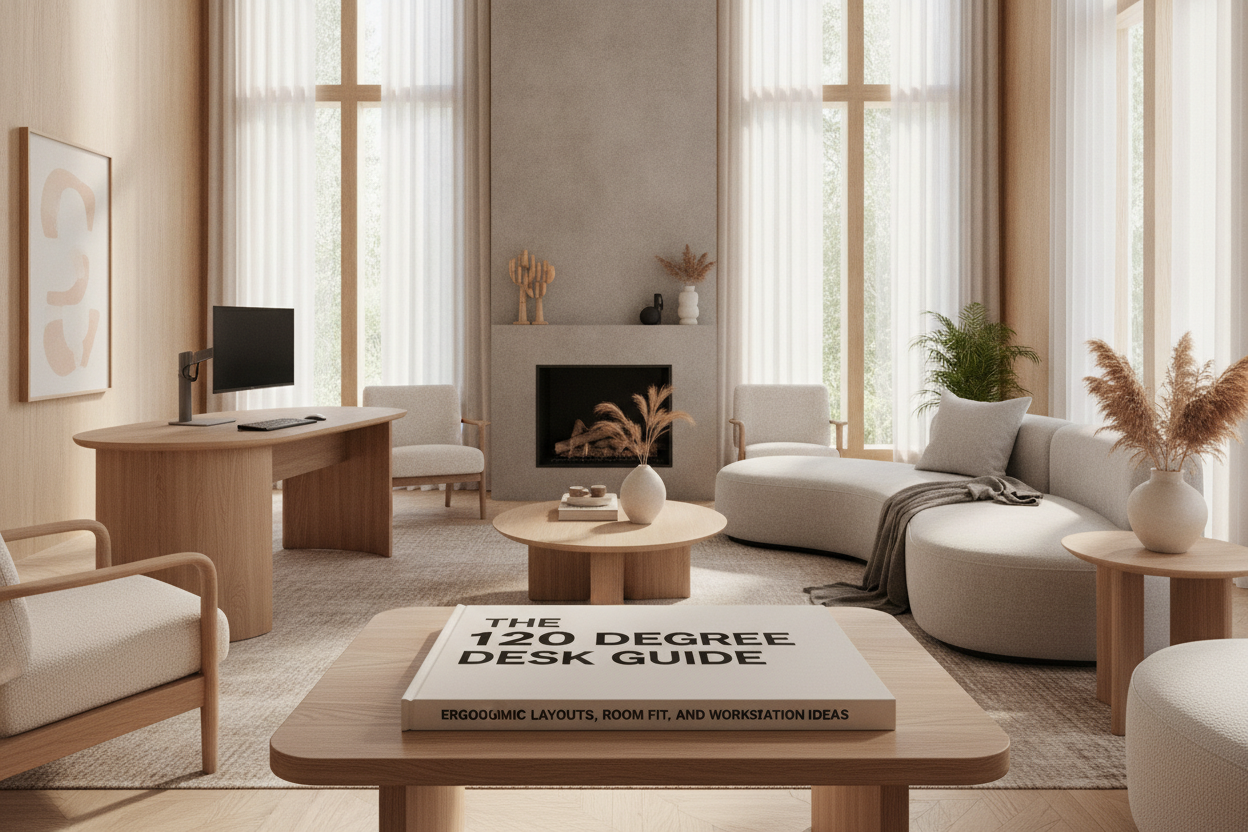 The 120 Degree Desk Guide: Ergonomic Layouts, Room Fit, and Workstation Ideas