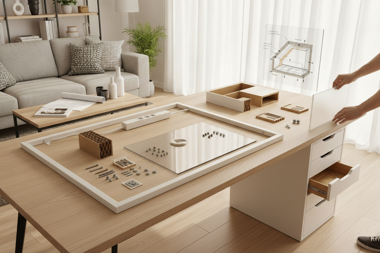 What Is Inside an IKEA Desk? Anatomy, Modding Guide, and DIY Planning