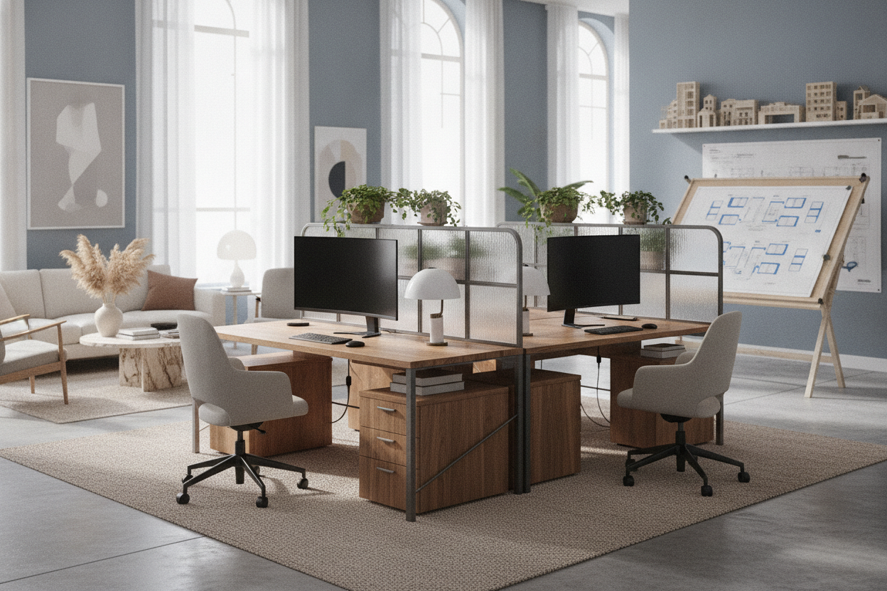 Back-to-Back Desk Ideas: Layout Blueprints, Privacy Zones, and Shared Office Planning