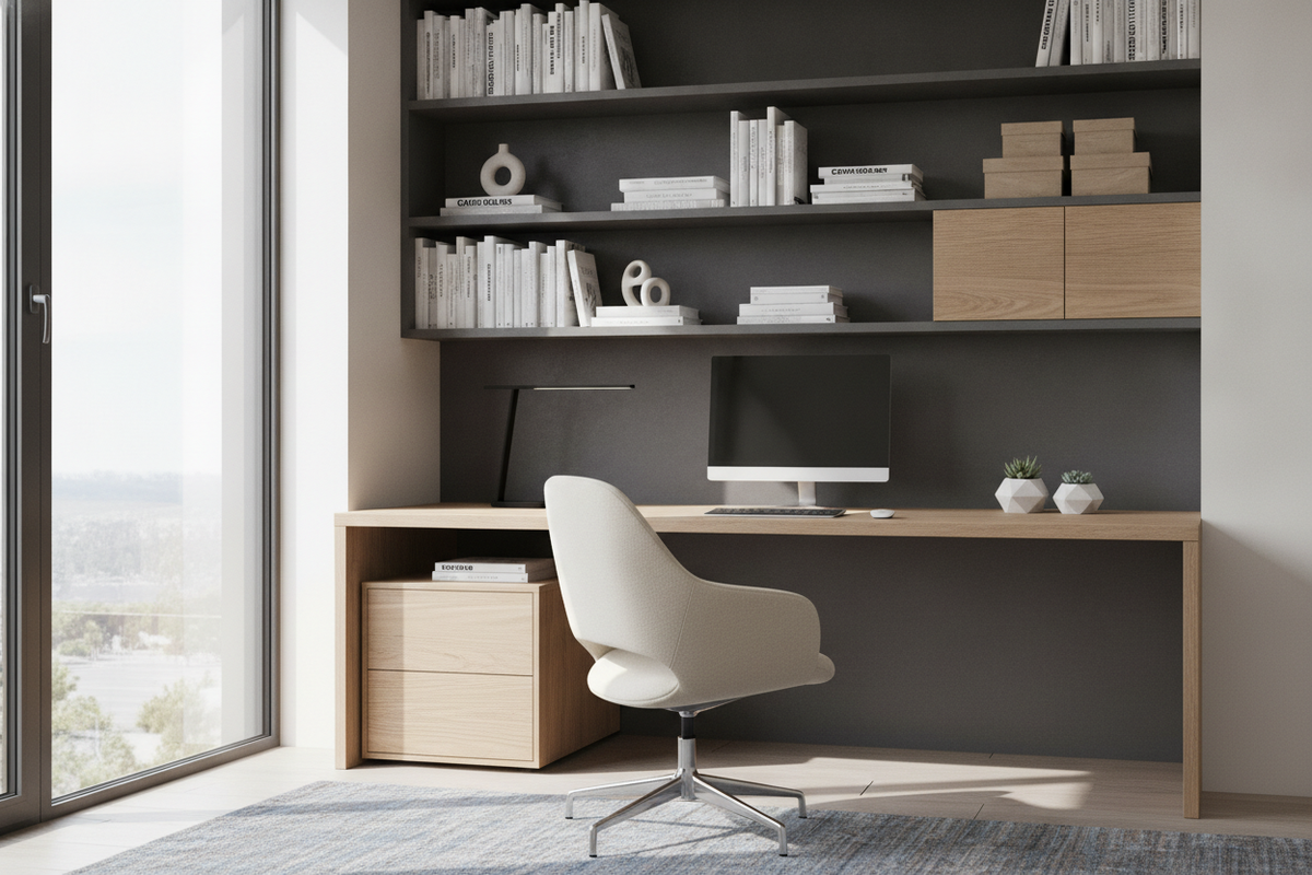 The Best Chair Desk Pairing Architecture Guide: Dimensional Alignment, Seat Mechanics, and Workspace Storage Integration